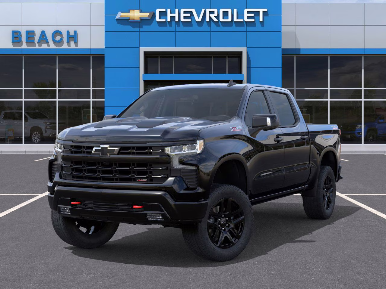 2026 Black Chevrolet Silverado 1500 LT Trail Boss 4X4 Truck
