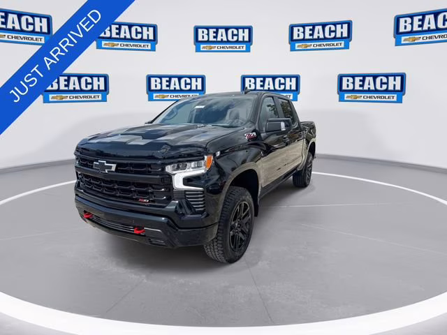 2026 Black Chevrolet Silverado 1500 LT Trail Boss 4X4 Truck