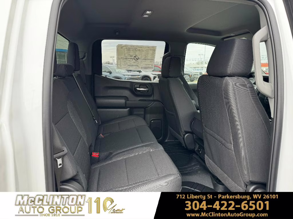 2026 Summit White Chevrolet Silverado Custom 4X4 Truck