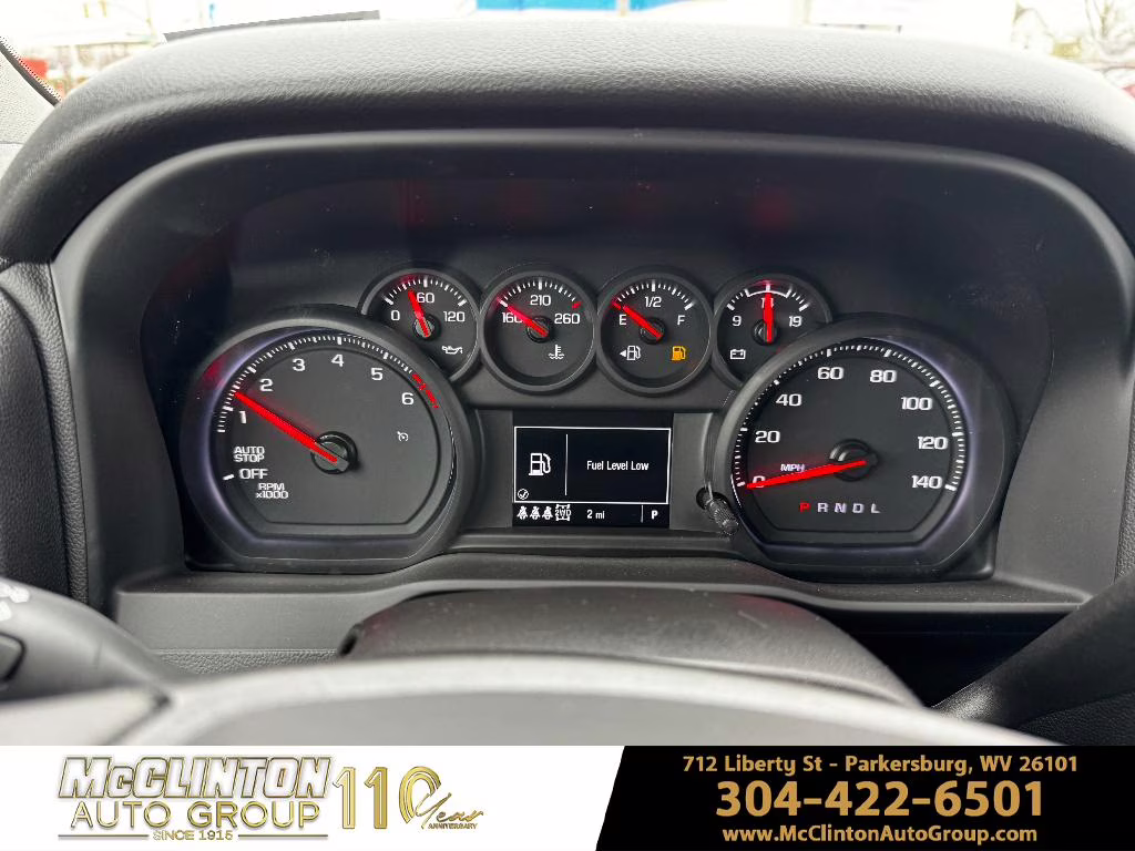2026 Summit White Chevrolet Silverado Custom 4X4 Truck