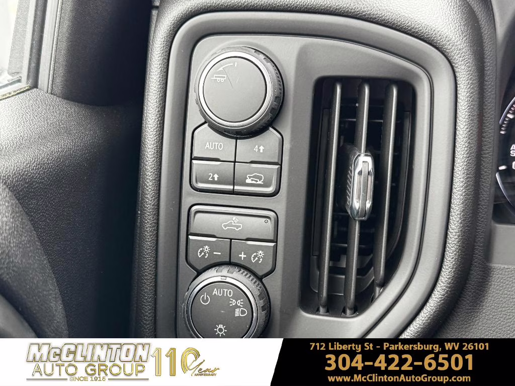 2026 Summit White Chevrolet Silverado Custom 4X4 Truck