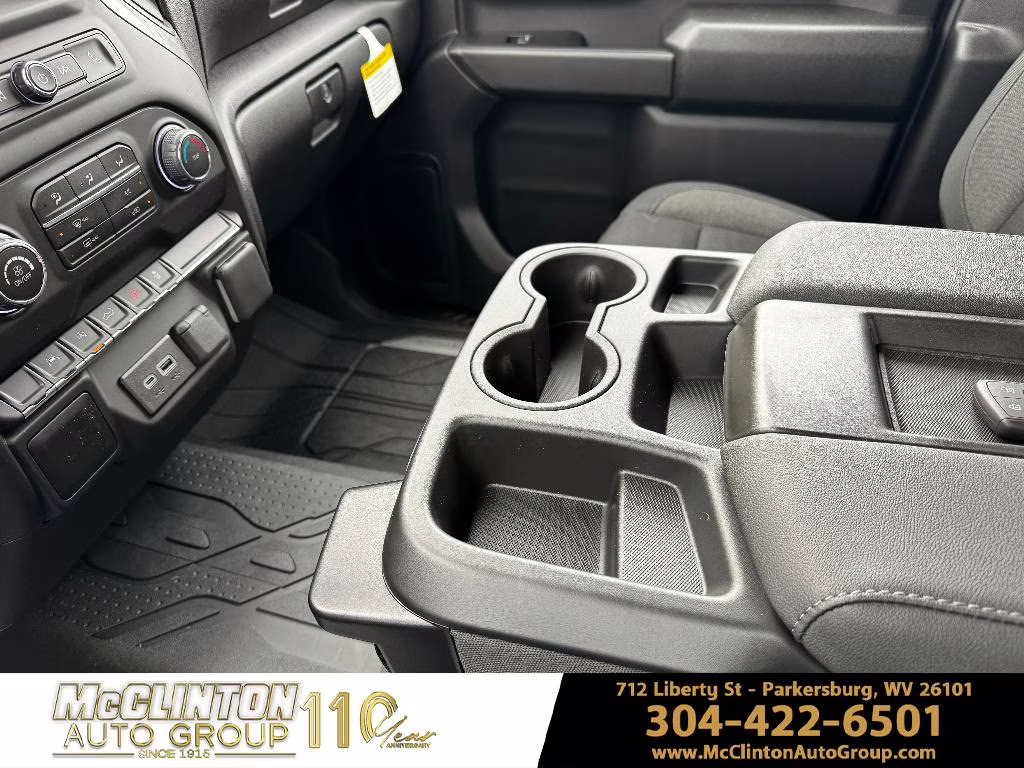 2026 Summit White Chevrolet Silverado Custom 4X4 Truck