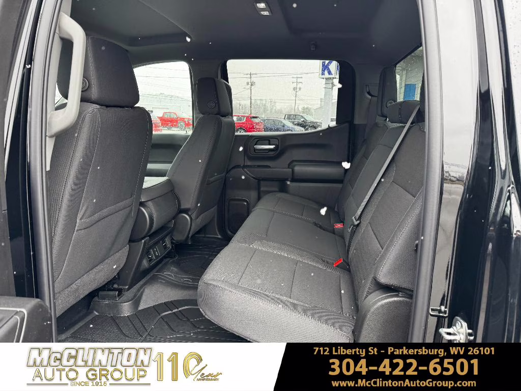2026 Black Chevrolet Silverado Custom 4X4 Truck