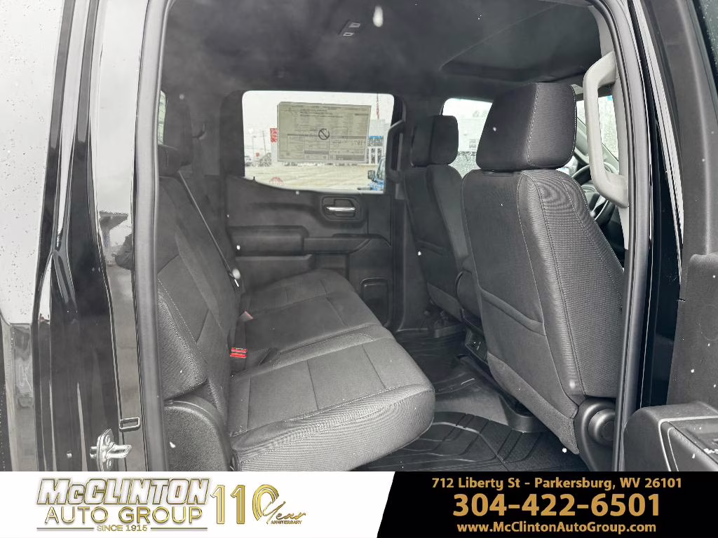 2026 Black Chevrolet Silverado Custom 4X4 Truck