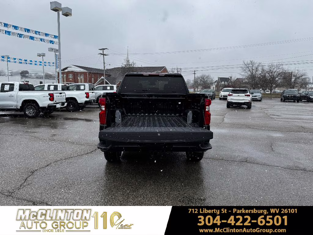 2026 Black Chevrolet Silverado Custom 4X4 Truck