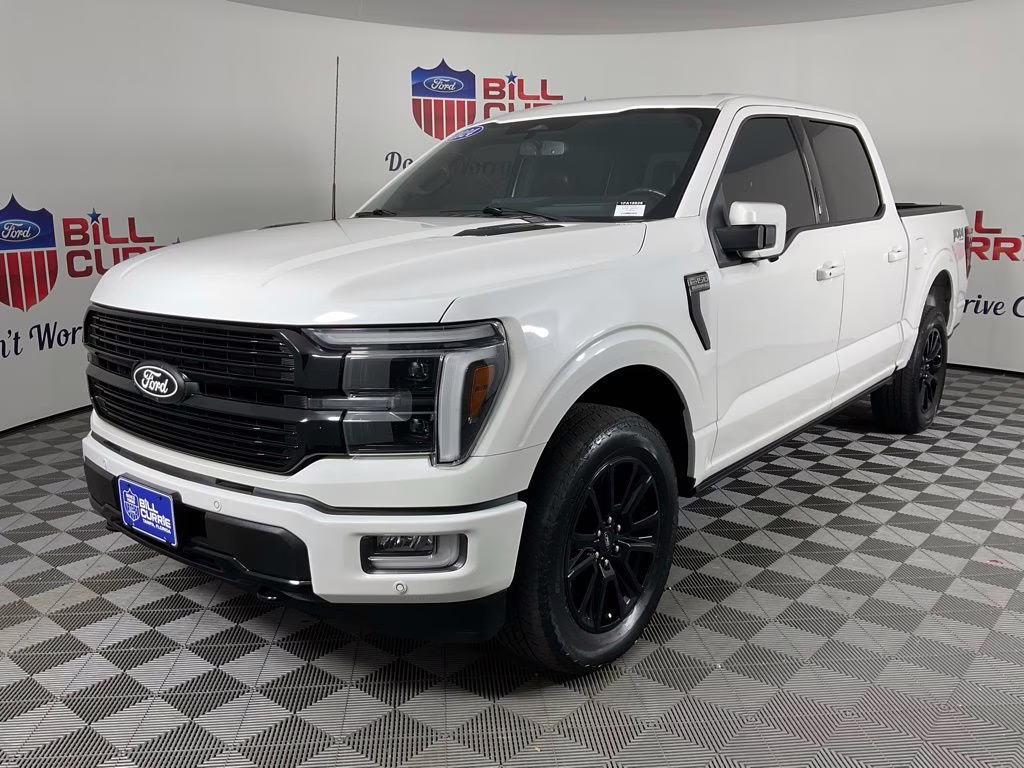 2024 White Metallic Ford F-150 Platinum 4X4 Truck