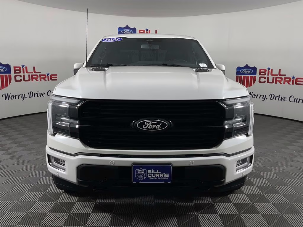 2024 White Metallic Ford F-150 Platinum 4X4 Truck
