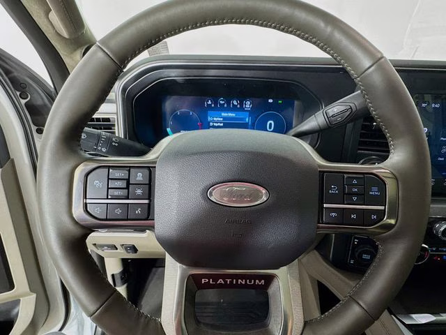 2026 Star White Metallic Tri-Coat Ford Super Duty F-350 SRW Platinum Bozard Built 4X4 Truck