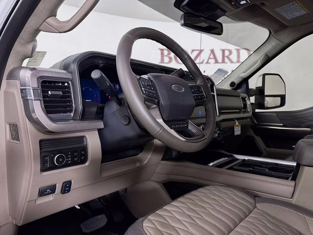 2026 Star White Metallic Tri-Coat Ford Super Duty F-350 SRW Platinum Bozard Built 4X4 Truck