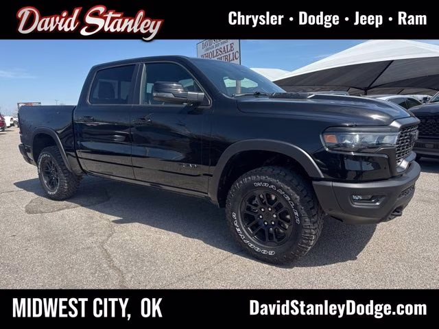2026 Diamond Black Ram 1500 Rebel 4X4 Truck
