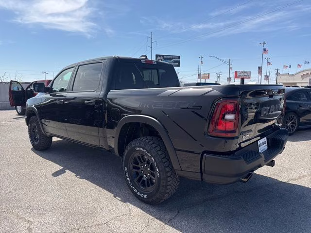 2026 Diamond Black Ram 1500 Rebel 4X4 Truck