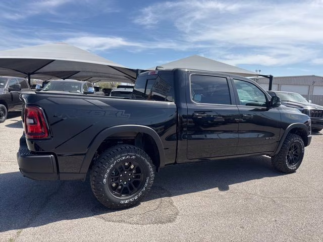 2026 Diamond Black Ram 1500 Rebel 4X4 Truck