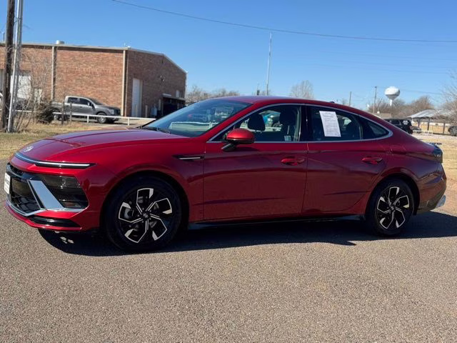 2024 Ultimate red Hyundai Sonata SEL FWD Sedan