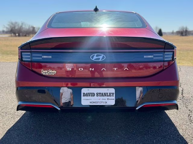 2024 Ultimate red Hyundai Sonata SEL FWD Sedan
