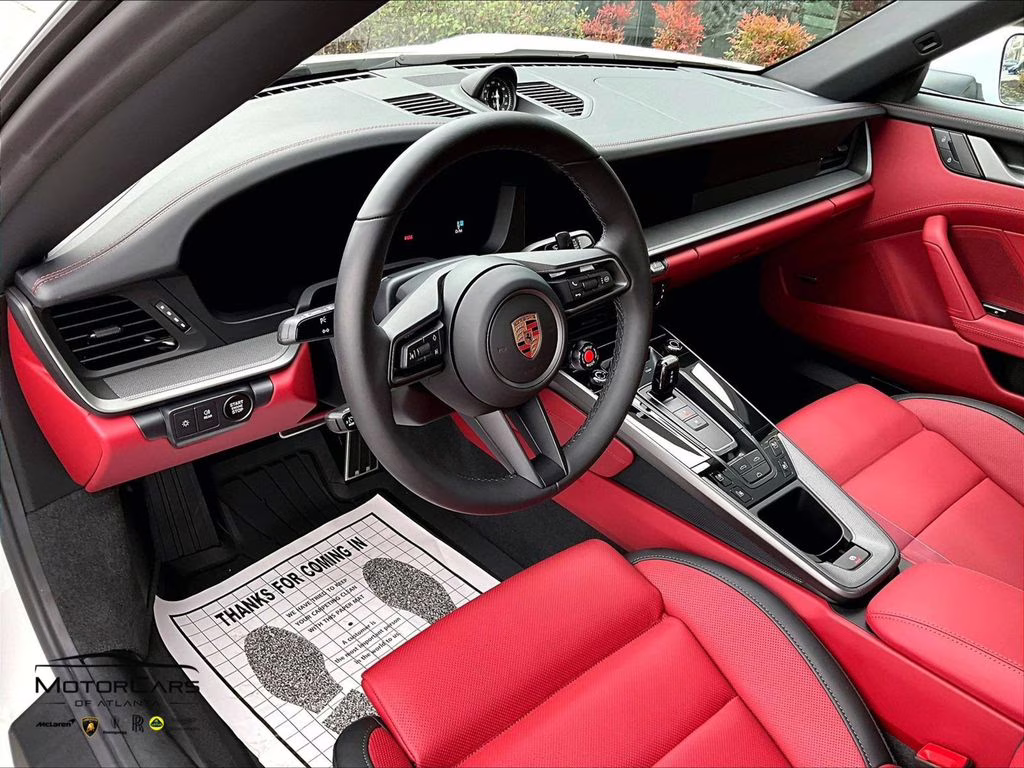 2026 White Porsche 911 Carrera 4S Cabriolet AWD Convertible