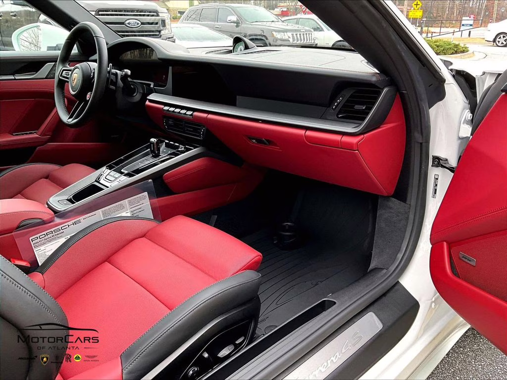 2026 White Porsche 911 Carrera 4S Cabriolet AWD Convertible