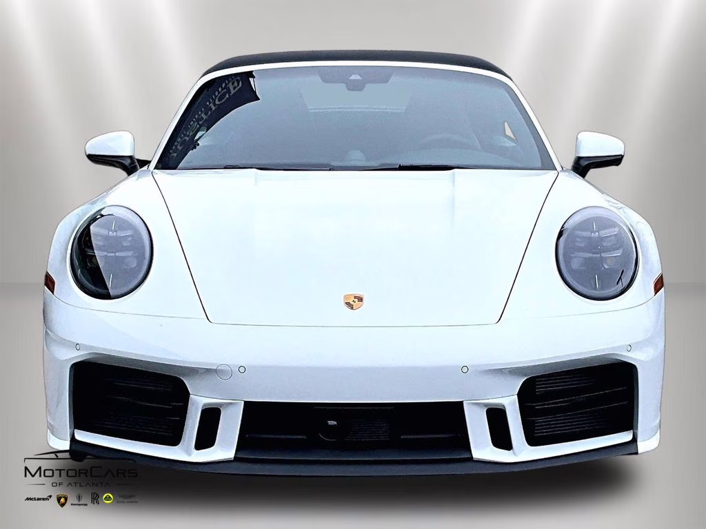 2026 White Porsche 911 Carrera 4S Cabriolet AWD Convertible