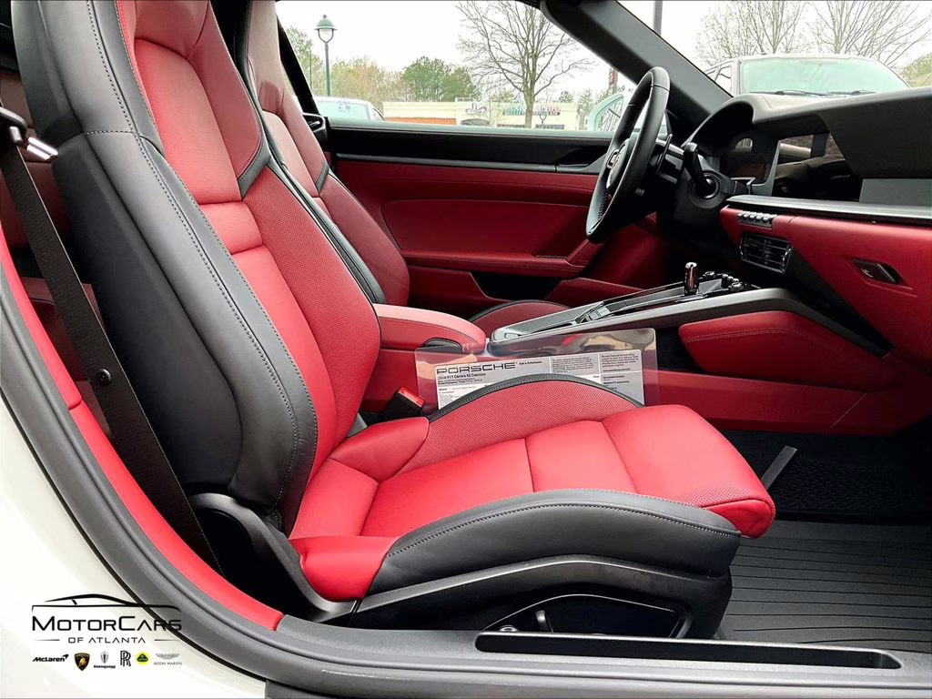 2026 White Porsche 911 Carrera 4S Cabriolet AWD Convertible