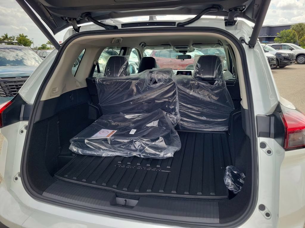 2026 Everest White Pearl Tricoat Nissan Rogue Rock Creek AWD SUV