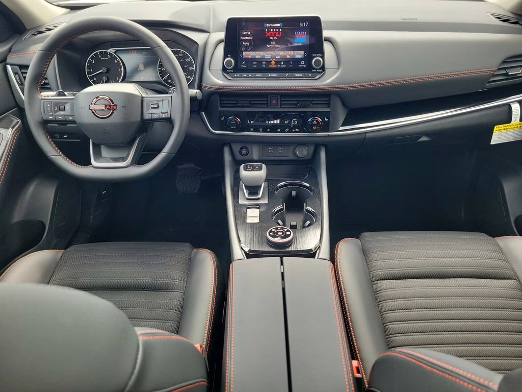 2026 Everest White Pearl Tricoat Nissan Rogue Rock Creek AWD SUV