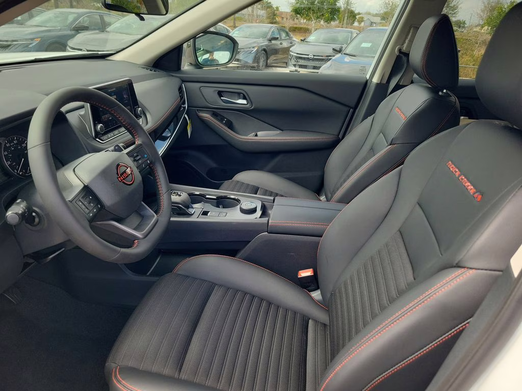 2026 Everest White Pearl Tricoat Nissan Rogue Rock Creek AWD SUV