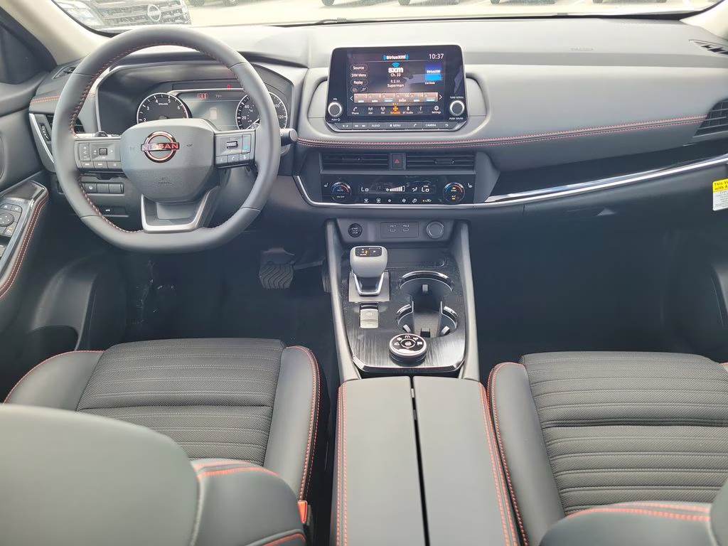 2026 Everest White Pearl Tricoat Nissan Rogue Rock Creek AWD SUV