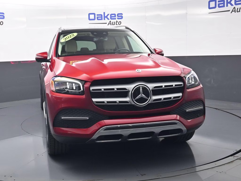 2022 MANUFAKTUR Cardinal Red Metallic Mercedes-Benz GLS GLS 450 AWD SUV