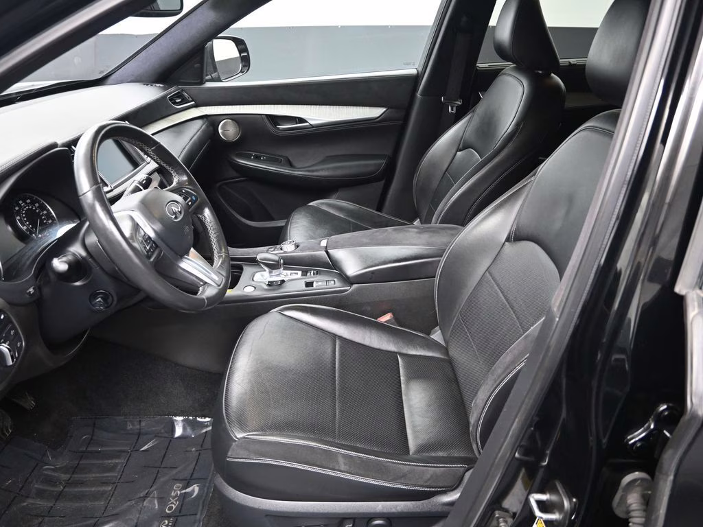2020 Black Obsidian INFINITI QX50 PURE AWD SUV