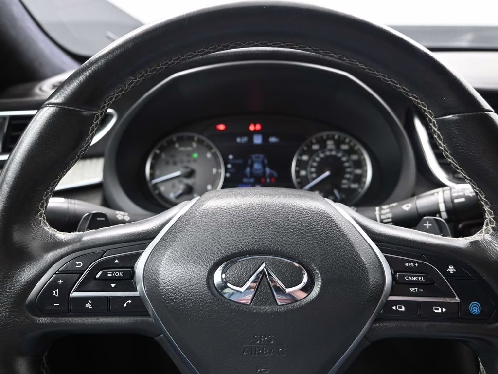 2020 Black Obsidian INFINITI QX50 PURE AWD SUV