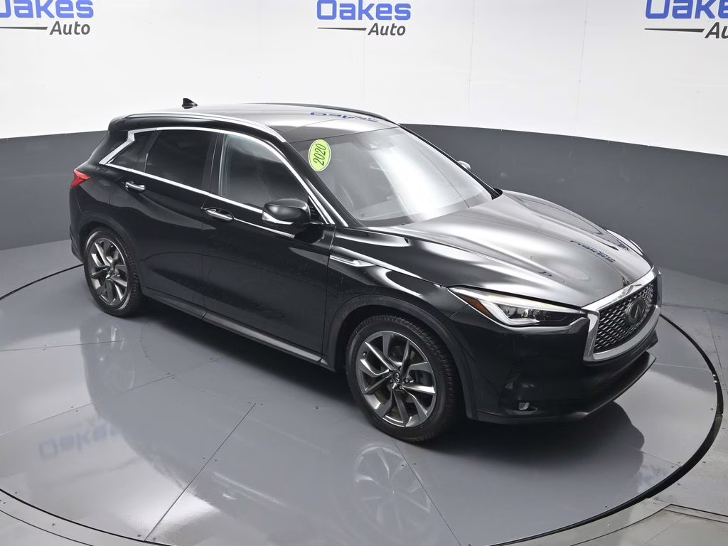 2020 Black Obsidian INFINITI QX50 PURE AWD SUV