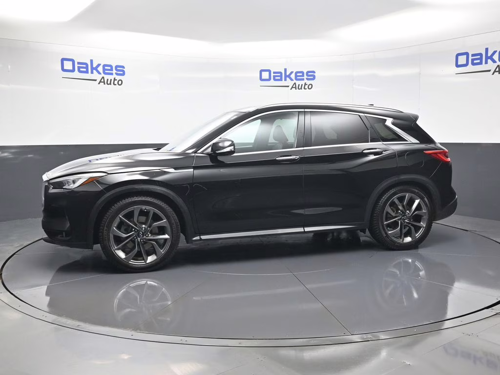 2020 Black Obsidian INFINITI QX50 PURE AWD SUV