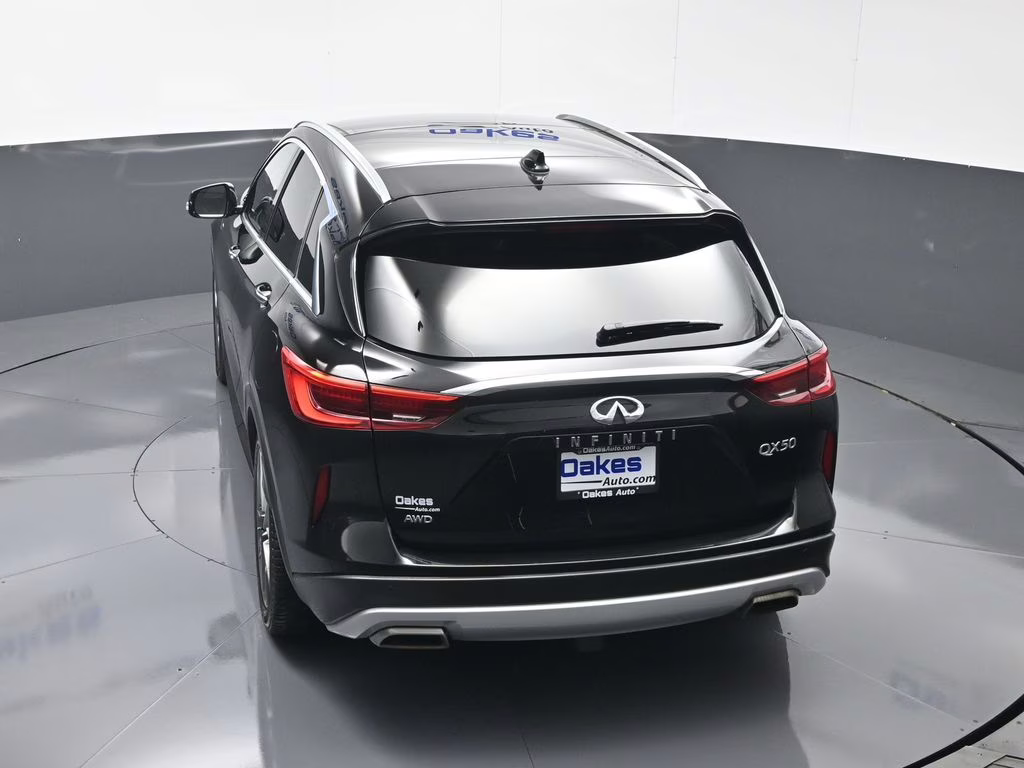 2020 Black Obsidian INFINITI QX50 PURE AWD SUV