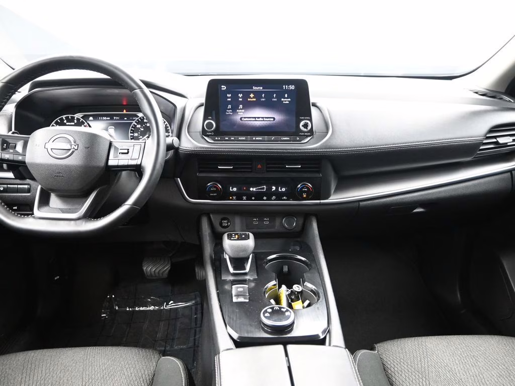 2025 Super Black Nissan Rogue SV AWD SUV