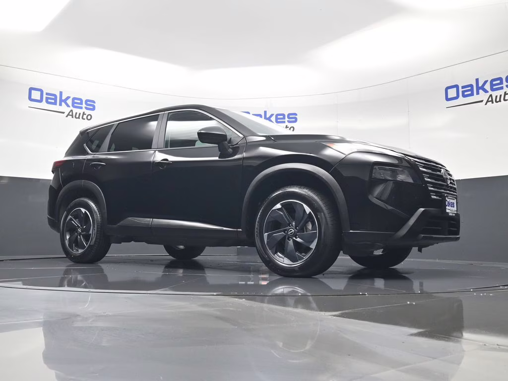 2025 Super Black Nissan Rogue SV AWD SUV