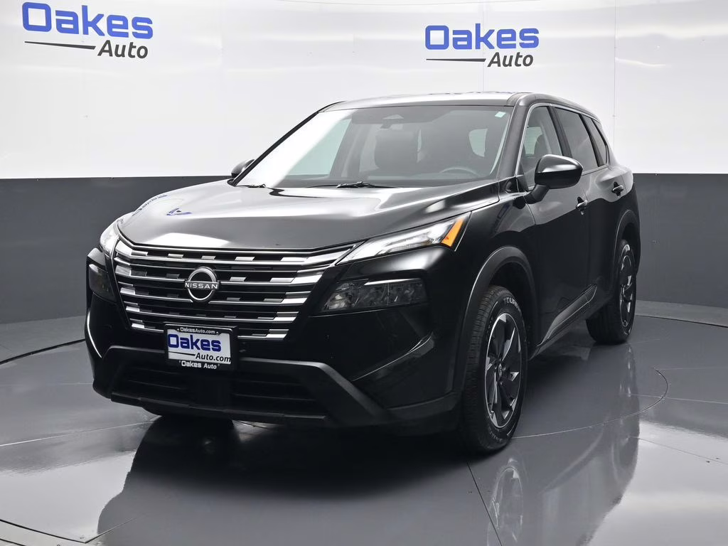 2025 Super Black Nissan Rogue SV AWD SUV