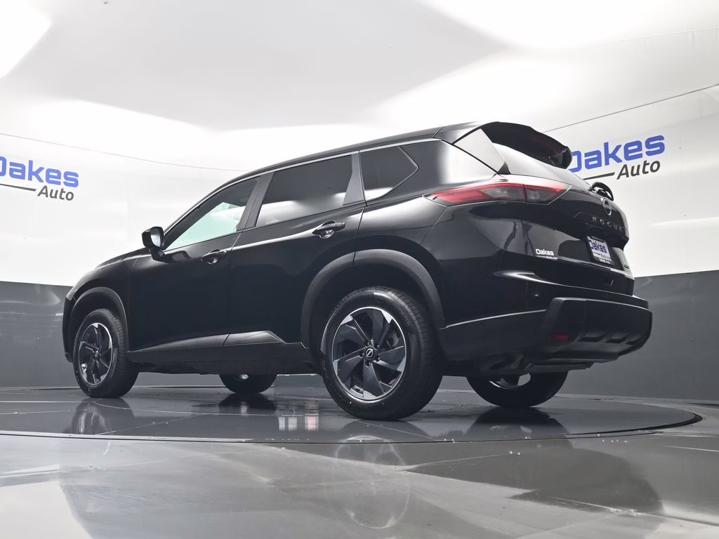 2025 Super Black Nissan Rogue SV AWD SUV