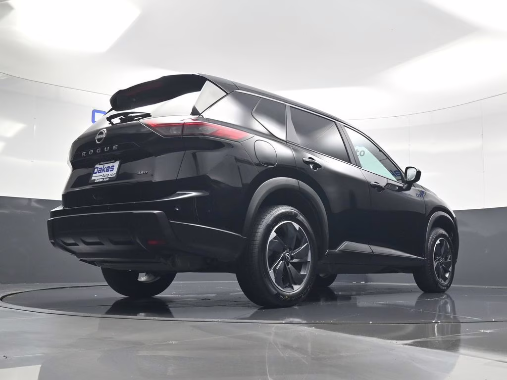 2025 Super Black Nissan Rogue SV AWD SUV