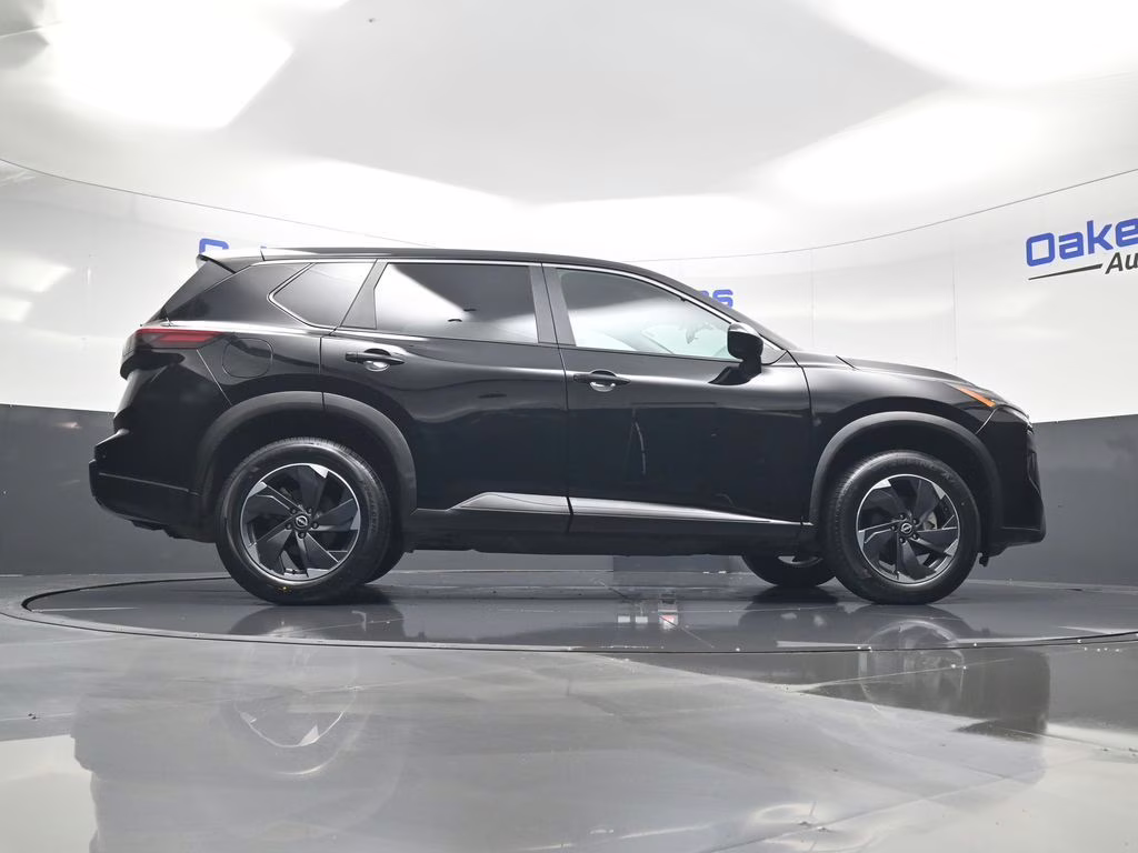 2025 Super Black Nissan Rogue SV AWD SUV