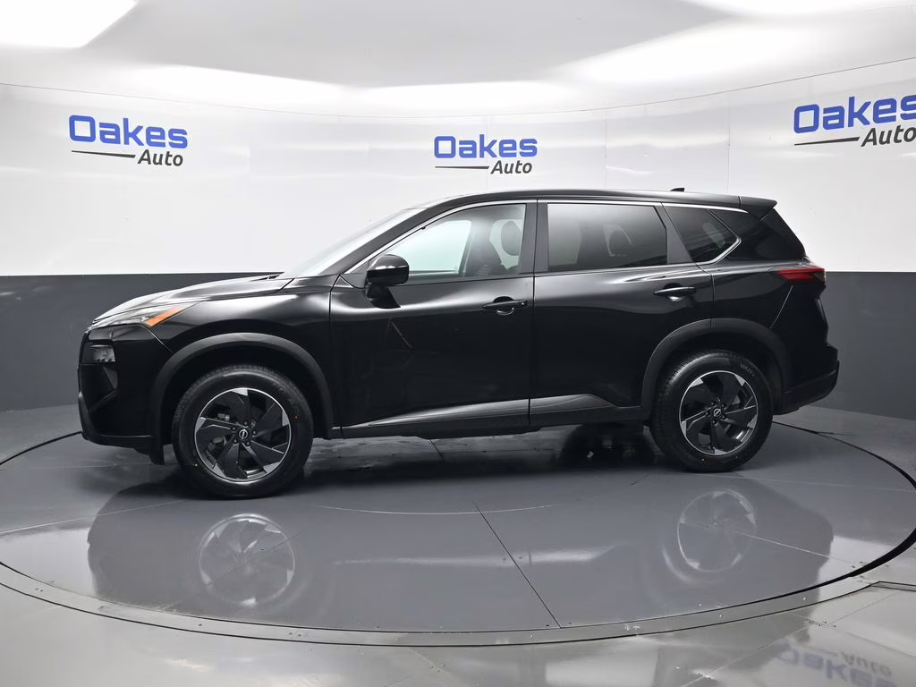 2025 Super Black Nissan Rogue SV AWD SUV