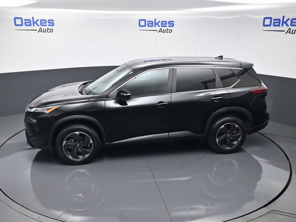 2025 Super Black Nissan Rogue SV AWD SUV