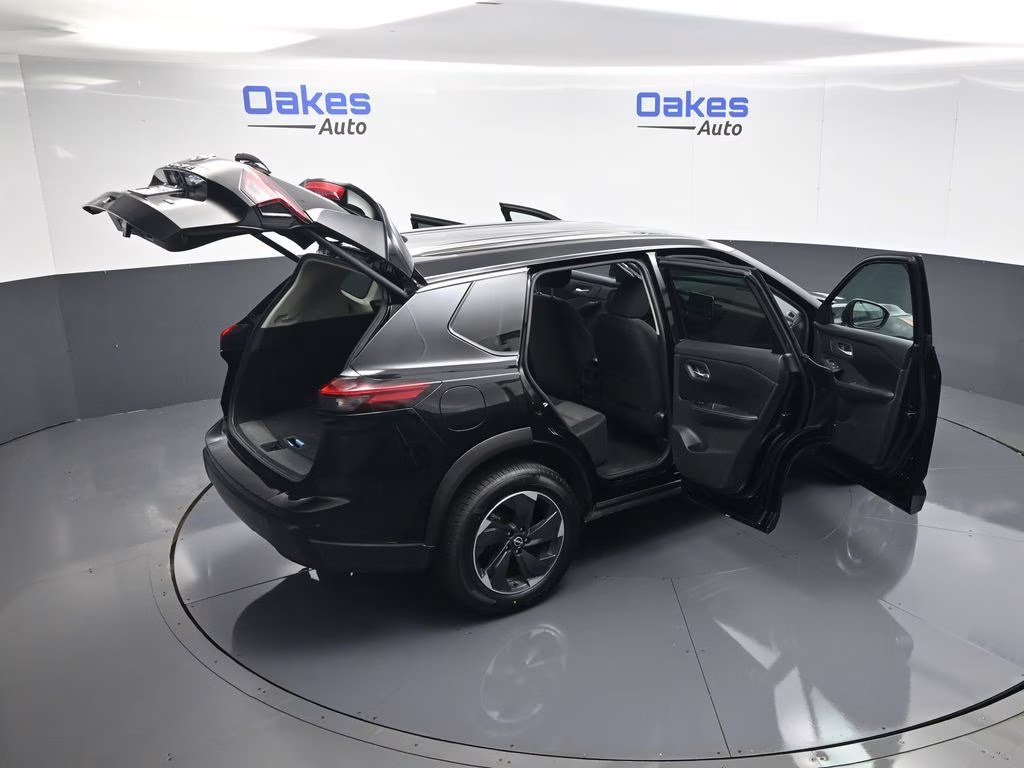 2025 Super Black Nissan Rogue SV AWD SUV