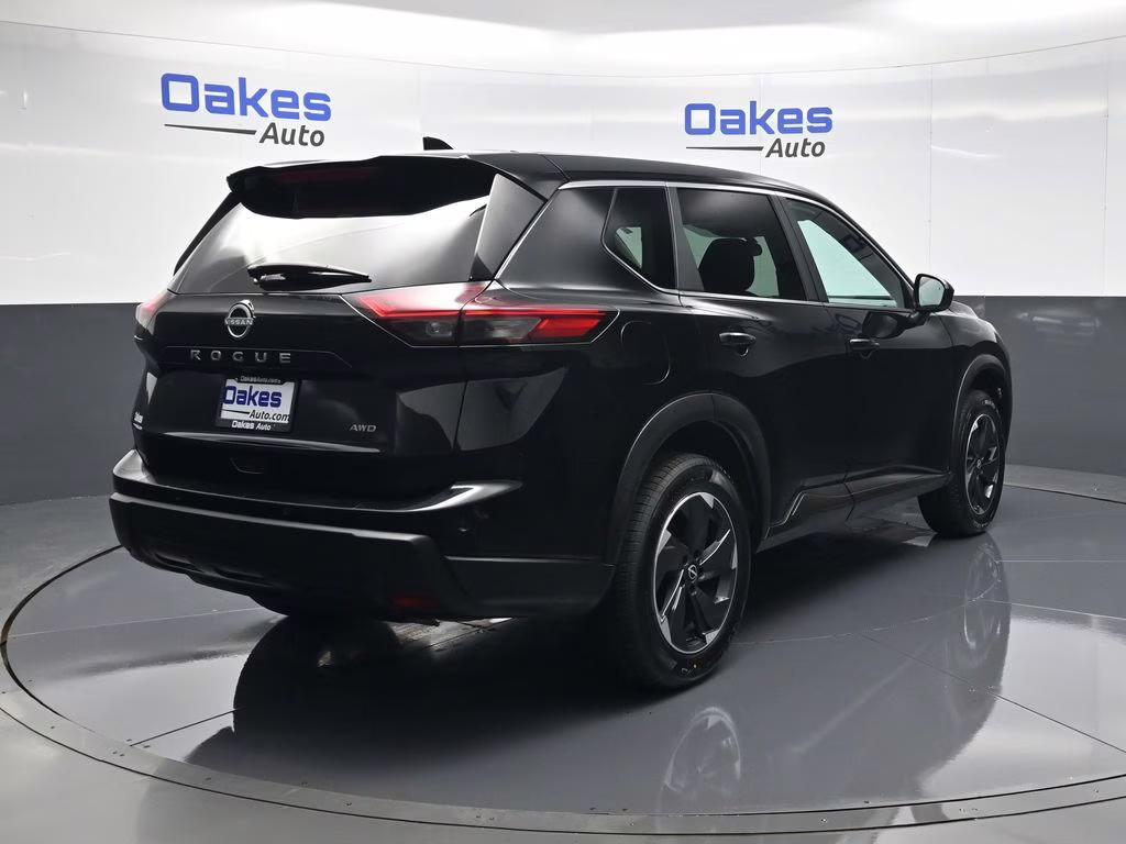 2025 Super Black Nissan Rogue SV AWD SUV