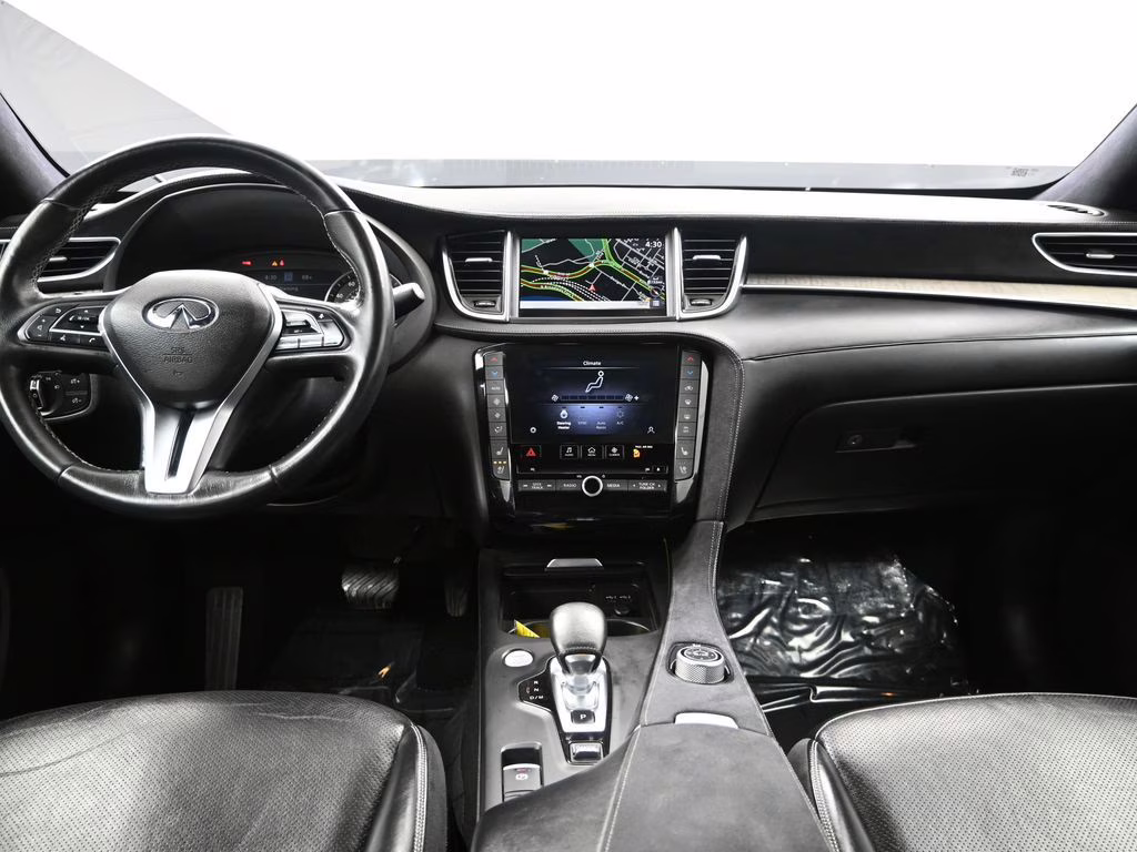 2020 Black Obsidian INFINITI QX50 PURE AWD SUV