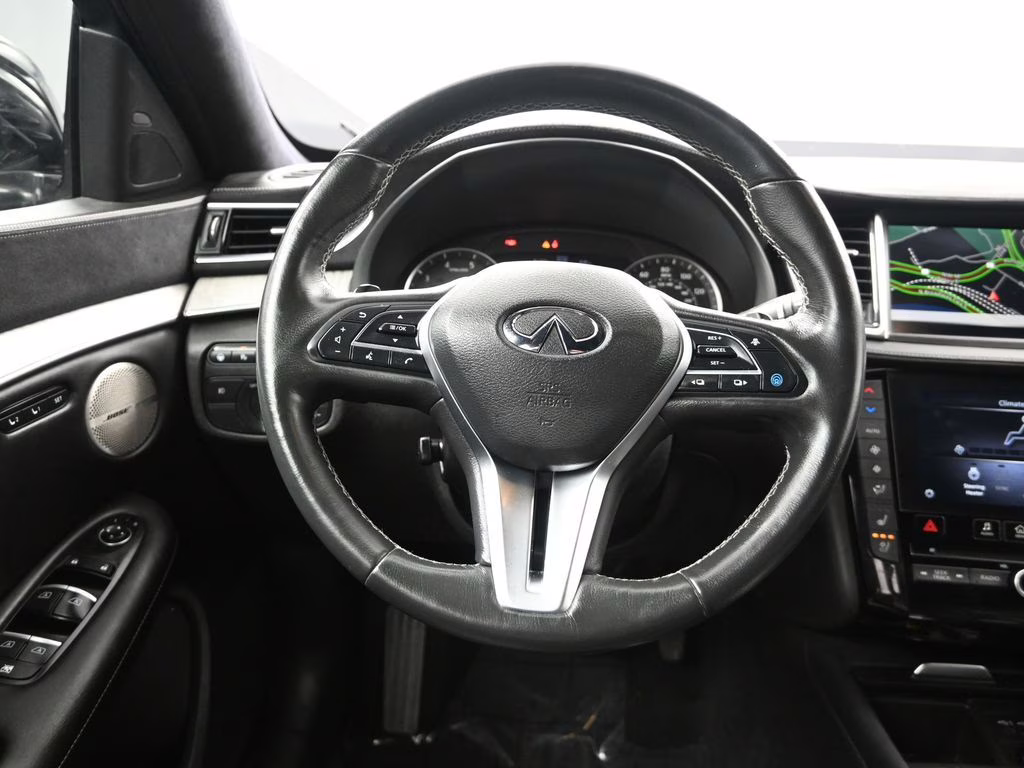 2020 Black Obsidian INFINITI QX50 PURE AWD SUV