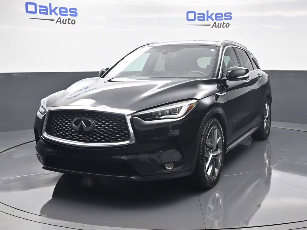2020 Black Obsidian INFINITI QX50 PURE AWD SUV