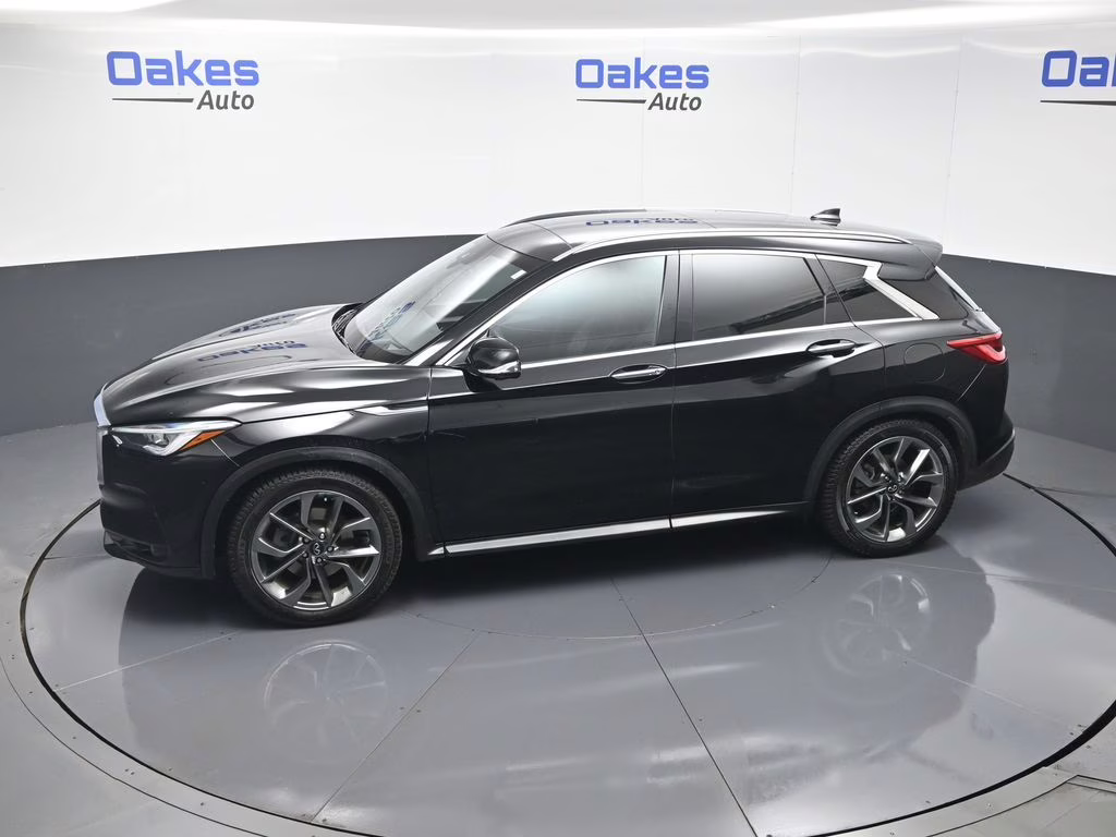 2020 Black Obsidian INFINITI QX50 PURE AWD SUV