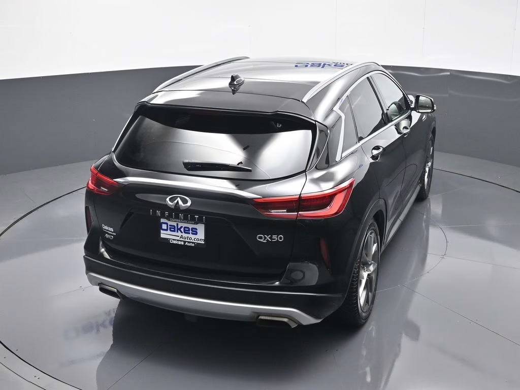2020 Black Obsidian INFINITI QX50 PURE AWD SUV