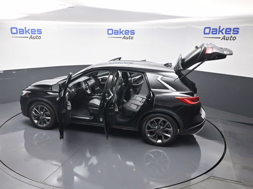 2020 Black Obsidian INFINITI QX50 PURE AWD SUV