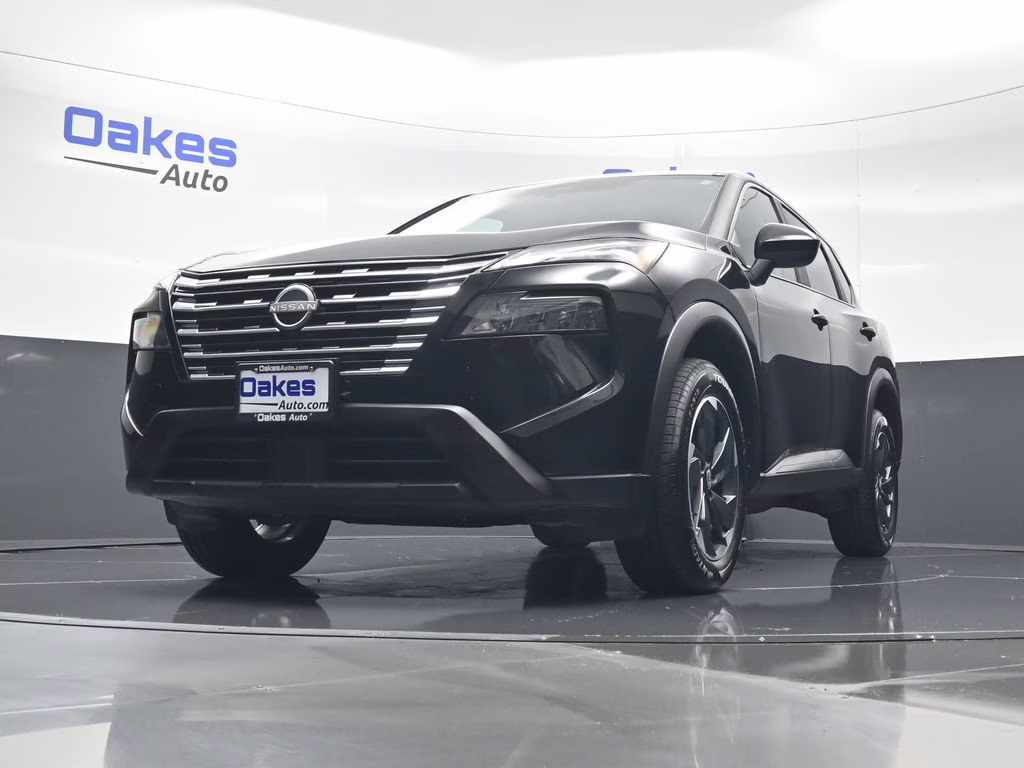 2025 Super Black Nissan Rogue SV AWD SUV