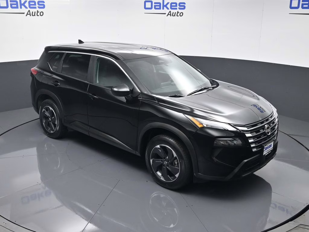 2025 Super Black Nissan Rogue SV AWD SUV
